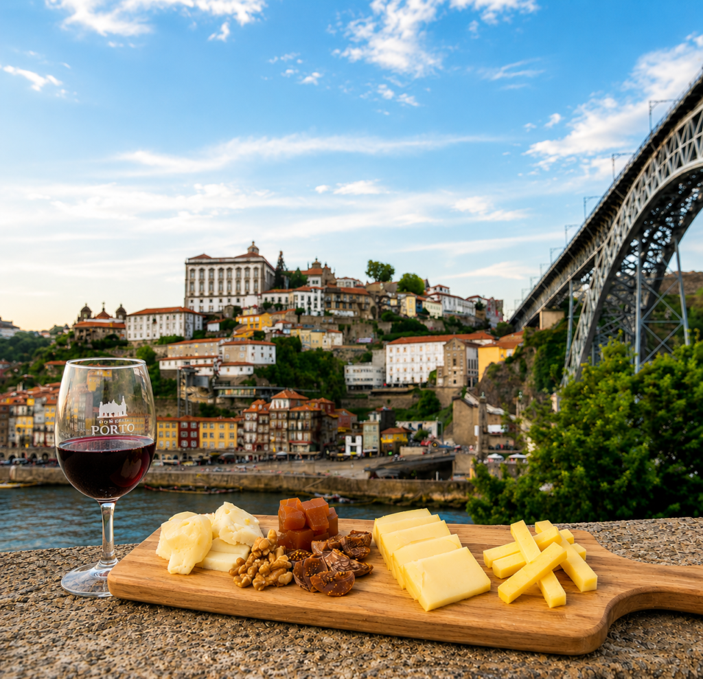 Food and Wine at Porto  - Ribeira - Ponte D. Luis